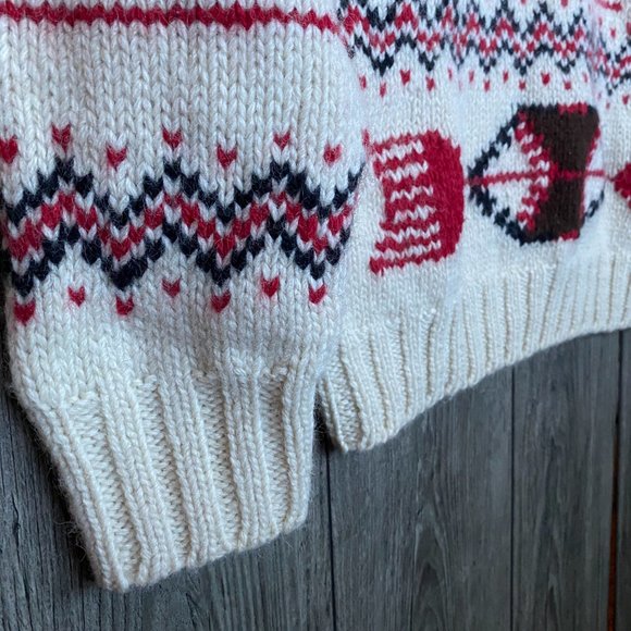 RALPH LAUREN Blue Label Vintage Hand Knit Sweater - Picture 3 of 7